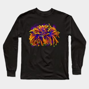 Orange torch coral Long Sleeve T-Shirt